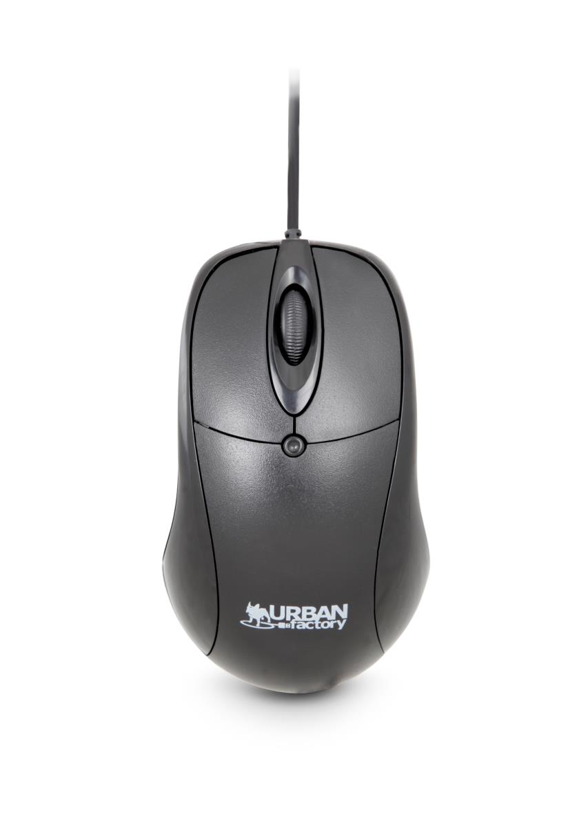 URBAN FACTORY Mouse - Big Crazy Black New On Knees