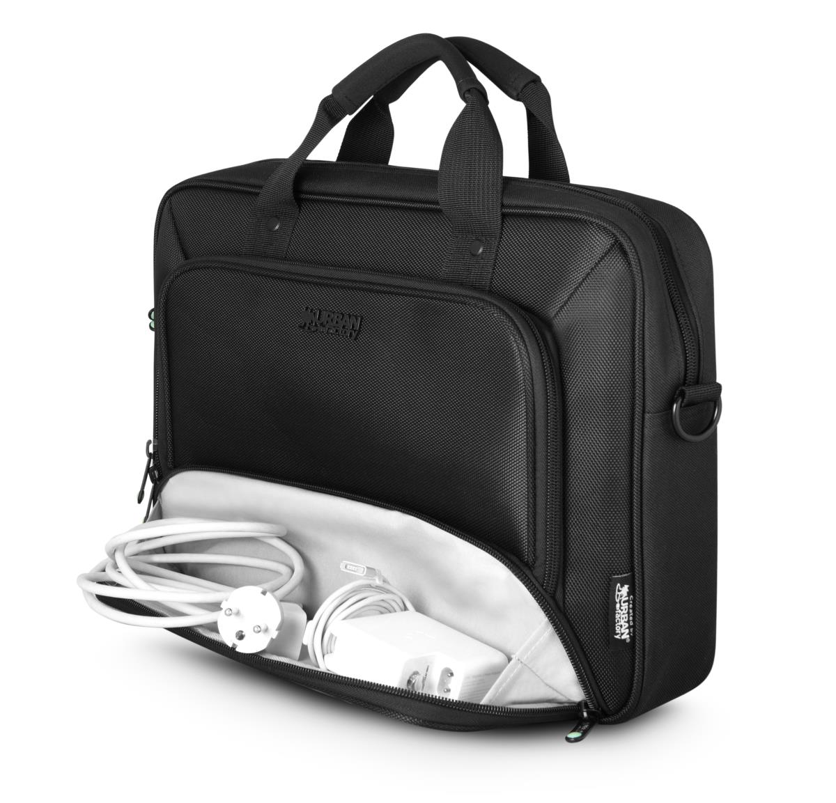 URBAN FACTORY Mixee - 15.6in Notebook Toploading Case - Black