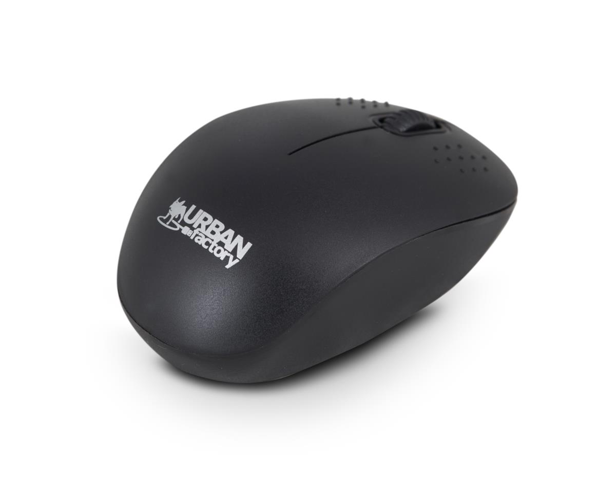 URBAN FACTORY Wireless Mouse 2.4GHz 1000dpi Ambidextre