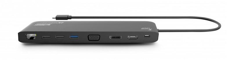 URBAN FACTORY Docking Station - USB-c Multi Display 4k 100w