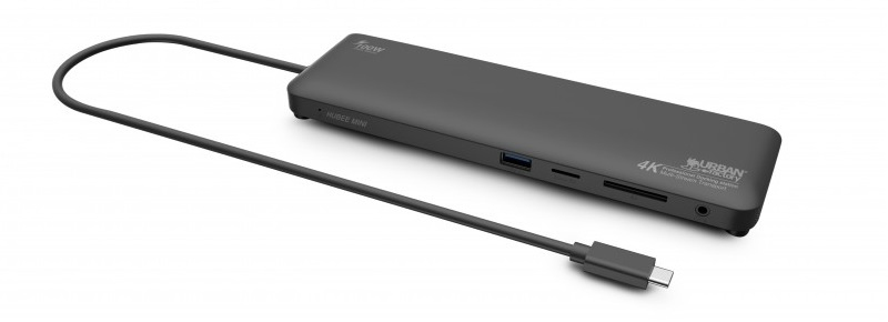 URBAN FACTORY Docking Station - USB-c Multi Display 4k 100w