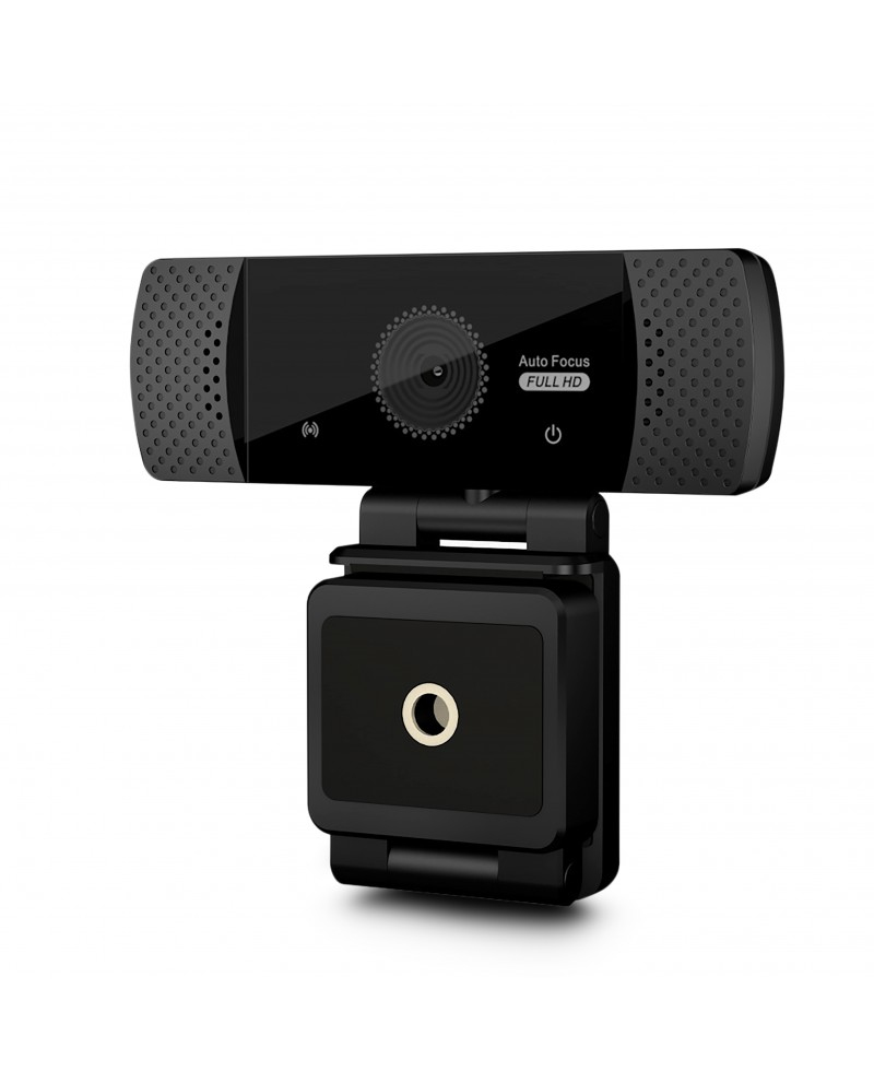 URBAN FACTORY Webee Pro Webcam USB Full Hd 1080p 2m Pixels Autofocus