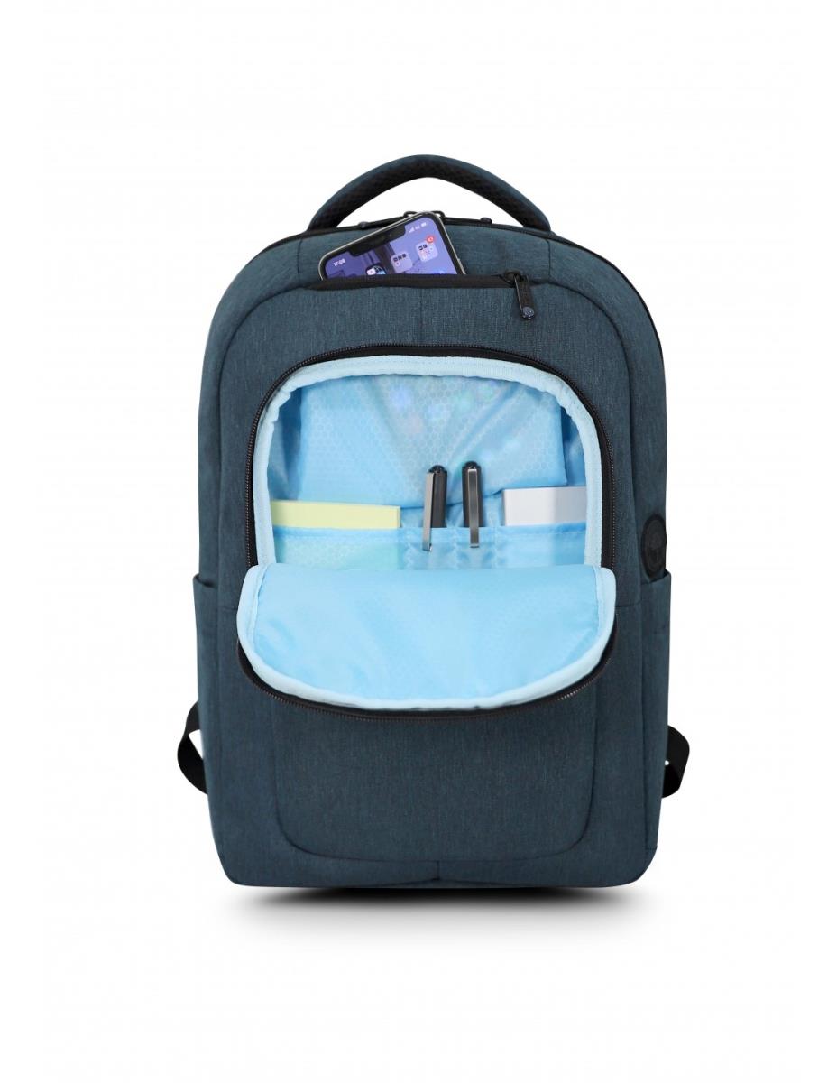 URBAN FACTORY Cyclee City - Notebook Eco Backpack - 15.6in Blue