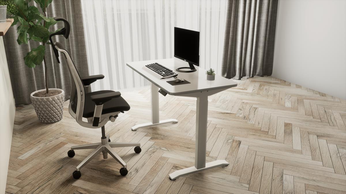 URBAN FACTORY Ergo: Electric Desk With Adjustable 75/120 Height