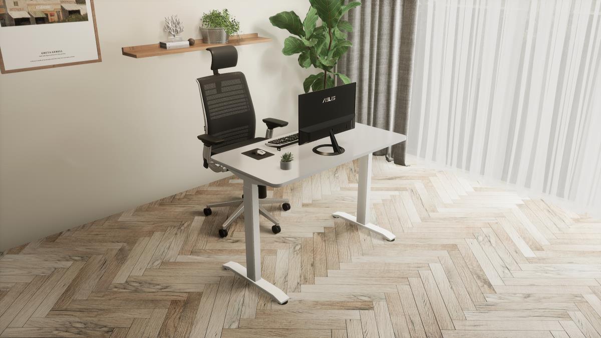 URBAN FACTORY Ergo: Electric Desk With Adjustable 75/120 Height