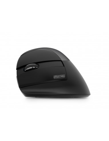 URBAN FACTORY Ergo Pro - Ergonomic Vertical Bluetooth 5.0 And Wireless 2.4 GHz Mouse For The Left-handed
