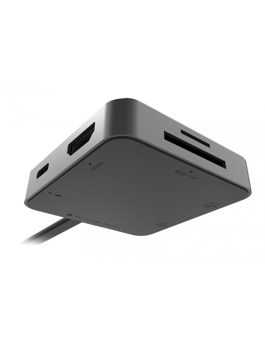URBAN FACTORY Dock Station - Hubee Light - 100w USB-c Mini Station