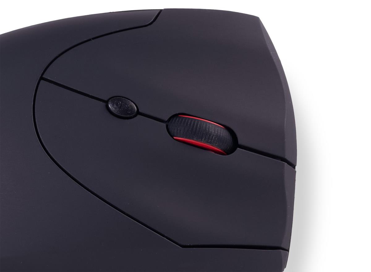 URBAN FACTORY Ergo Next - Ergonomic Vertical Wireless Mouse For The Right-handed