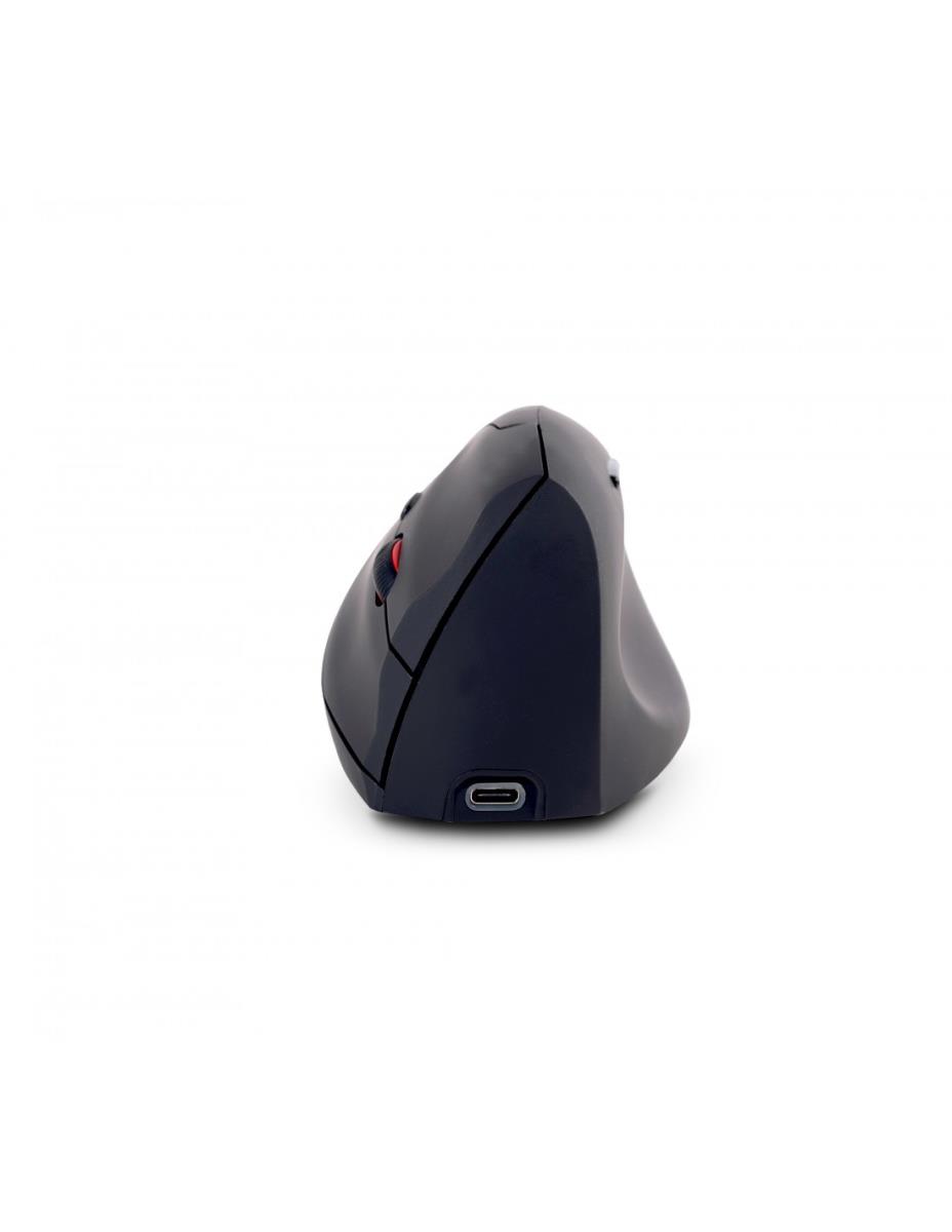 URBAN FACTORY Ergo Next - Ergonomic Vertical Wireless Mouse For The Right-handed