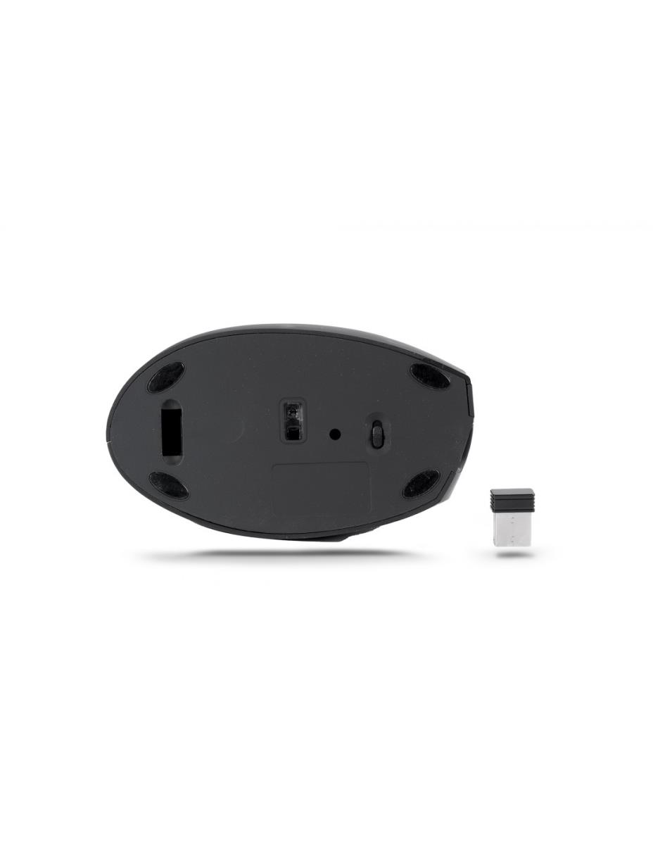 URBAN FACTORY Ergo Next - Ergonomic Vertical Wireless Mouse For The Right-handed