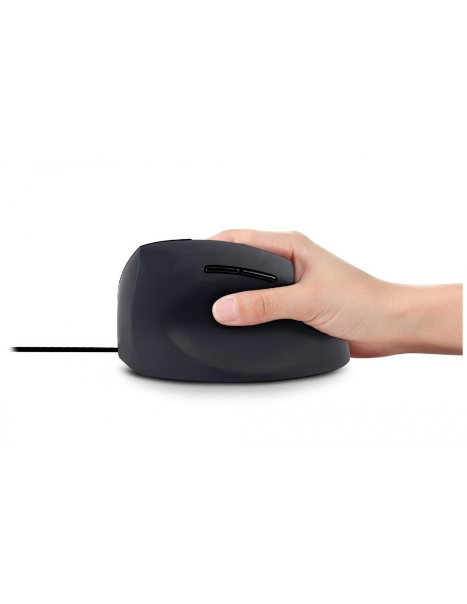 URBAN FACTORY Ergo Next - Ergonomic Vertical Wired Mouse For The Right-handed