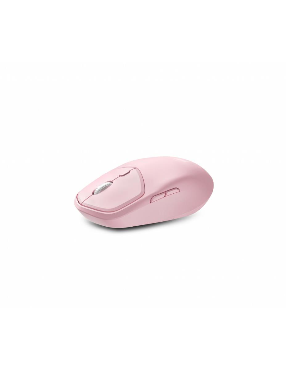 URBAN FACTORY Mouse - Bluetooth 5.0 - 1600dpi - Ambidextrous - Light Pink