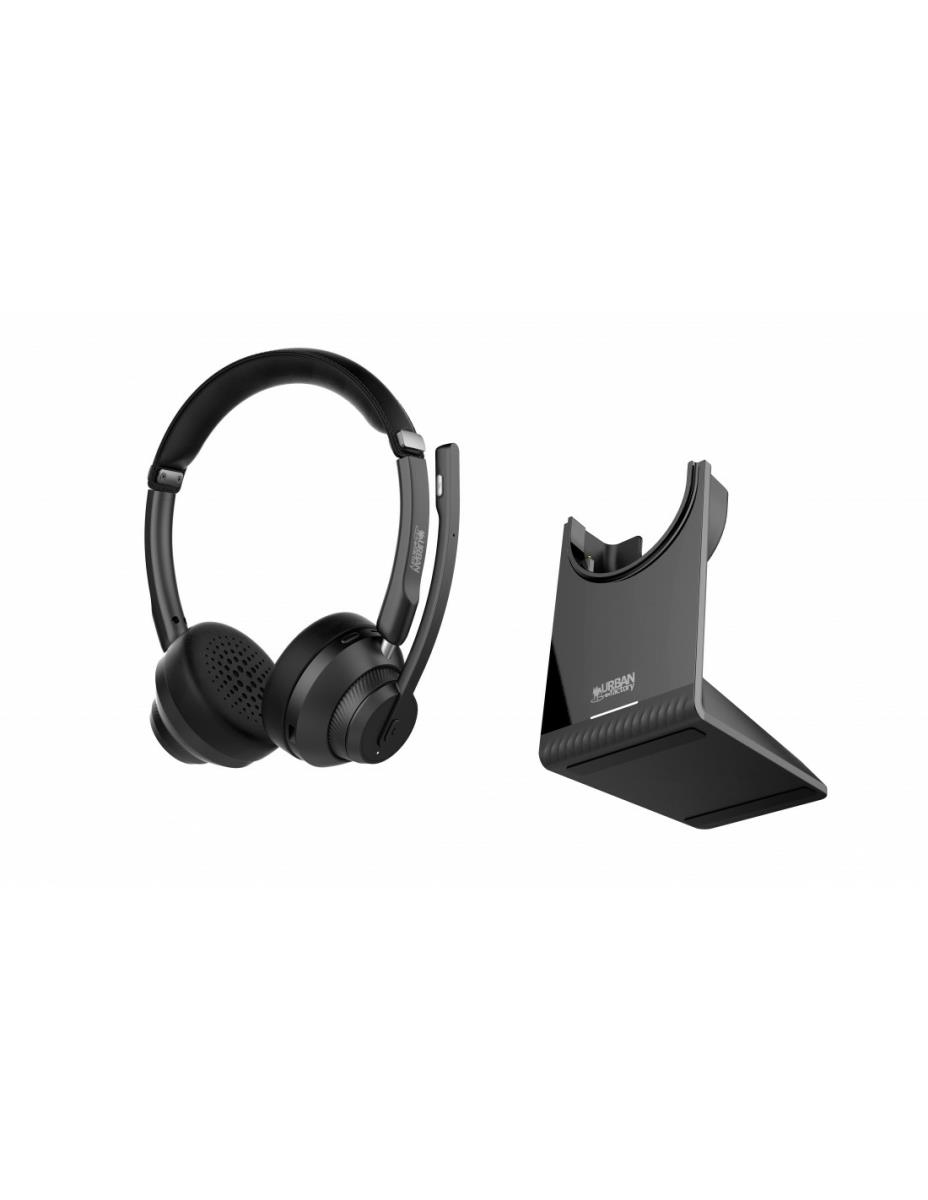 URBAN FACTORY Headset - Movee Pro - Bluetooth With Enc And Charging Stand