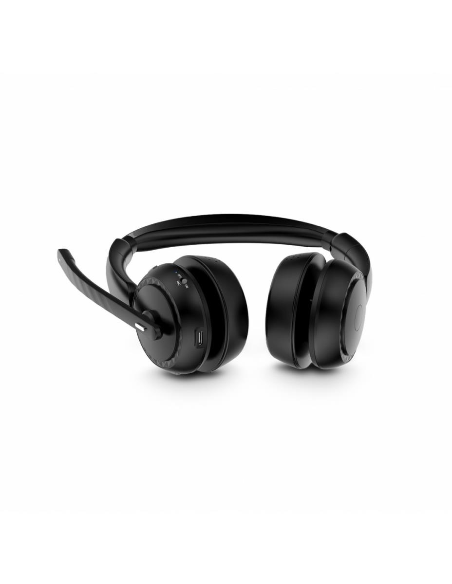 URBAN FACTORY Headset - Movee Max - Bluetooth With Enc Active Noise Canceling And Charging Stand