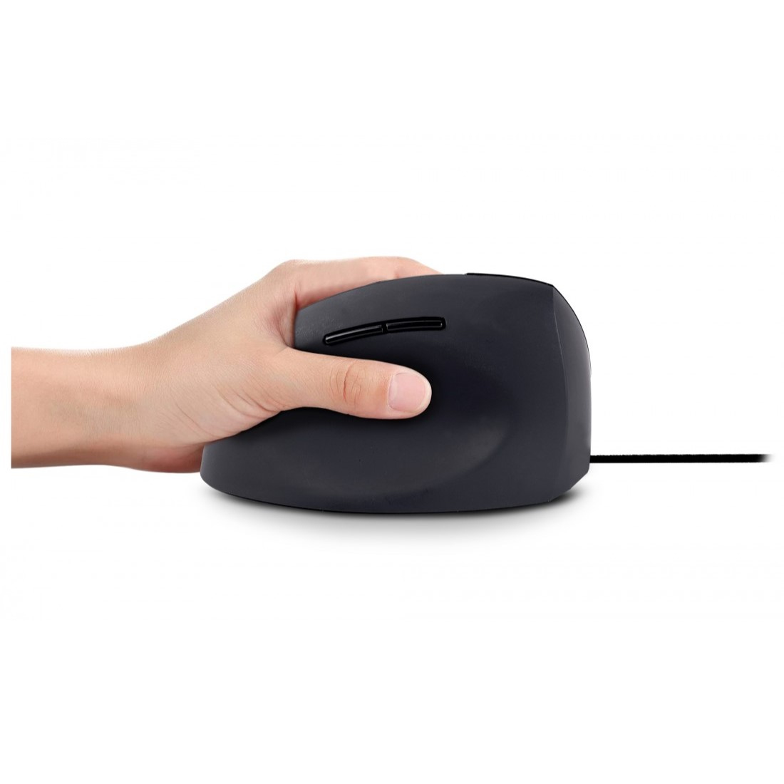 URBAN FACTORY Ergo Next - Ergonomic Vertical Wired Mouse For The Left-handed