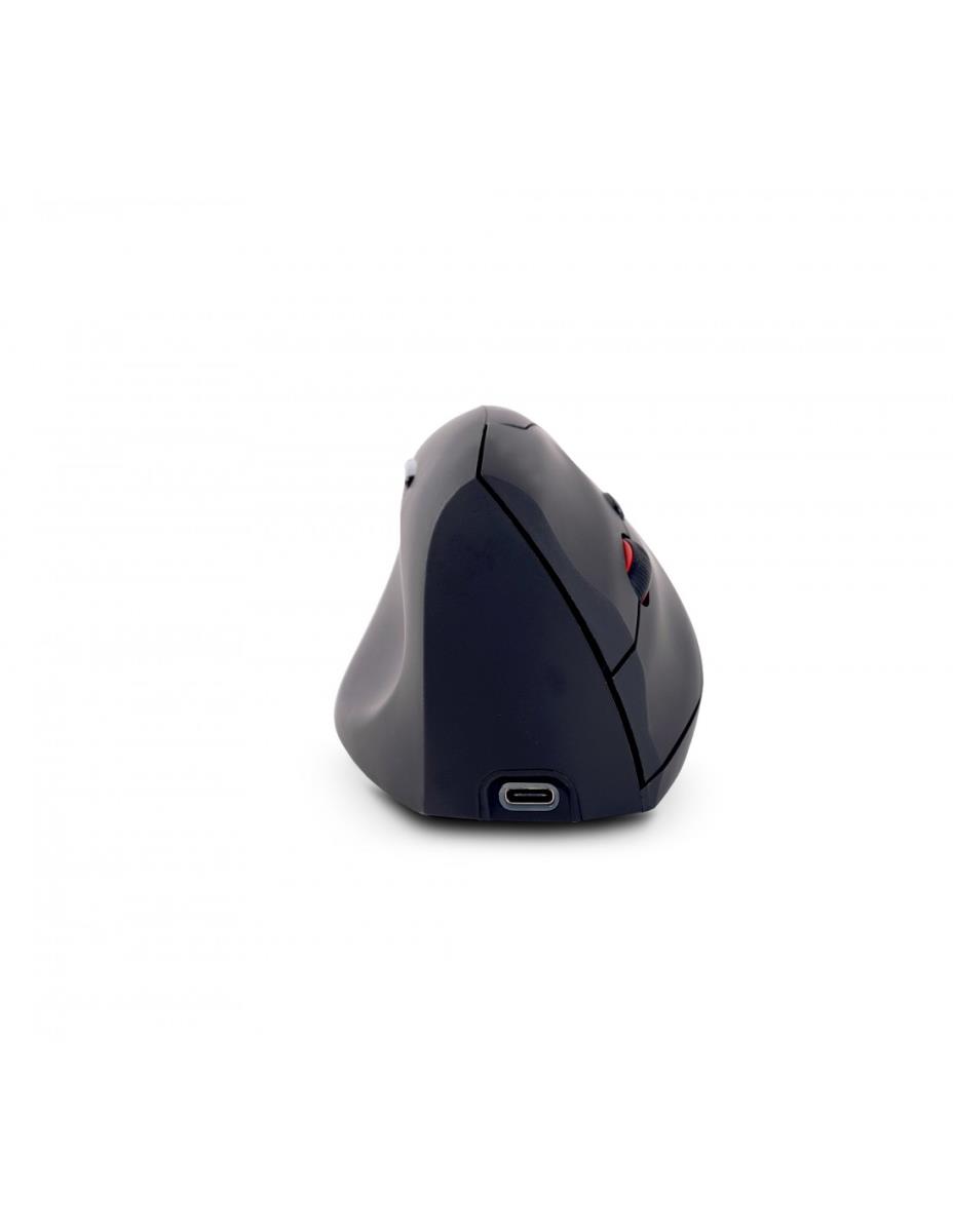 URBAN FACTORY Ergo - Next Ergonomic Vertical Wireless Mouse For The Left-handed