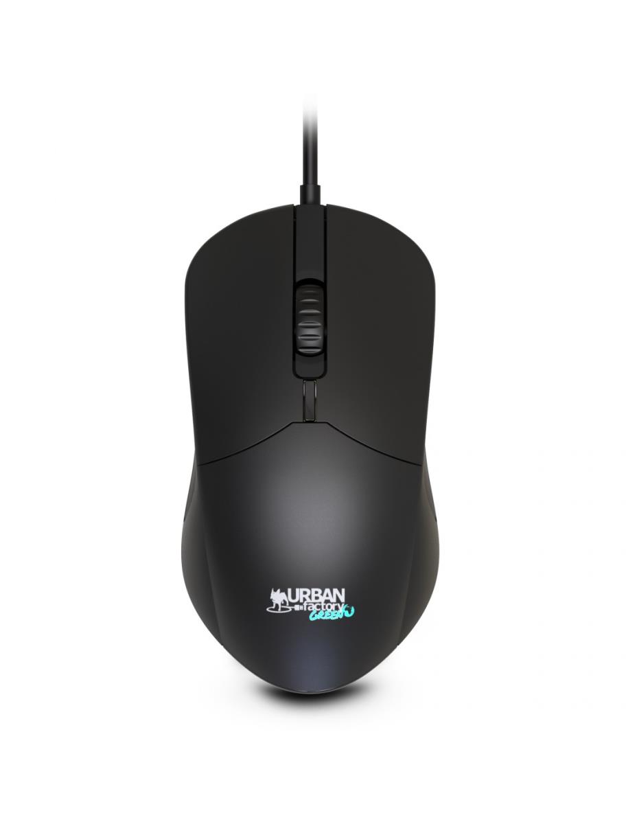 URBAN FACTORY Cyclee - Eco-responsible Wired USB Mouse