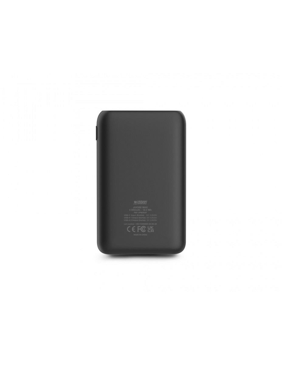 URBAN FACTORY Powerbank  - Juicee Max - USB-c In / USB-a 5000mah