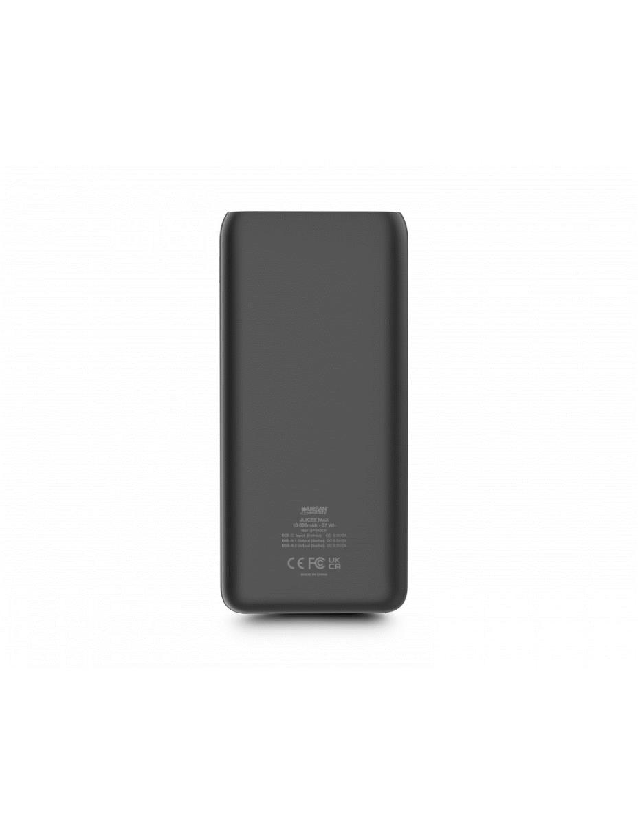 URBAN FACTORY Powerbank - Juicee Max - USB-c / USB-a 10,000mah
