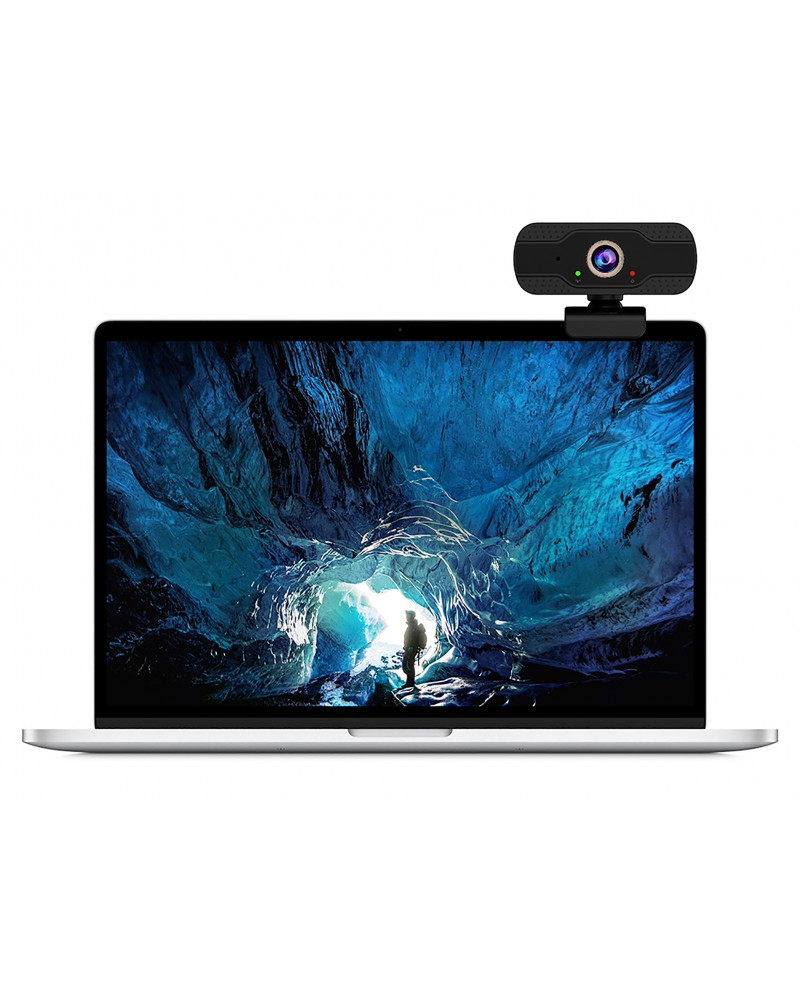 URBAN FACTORY Webee Webcam USB Full Hd 1080p 2m Pixels Autofocus Black