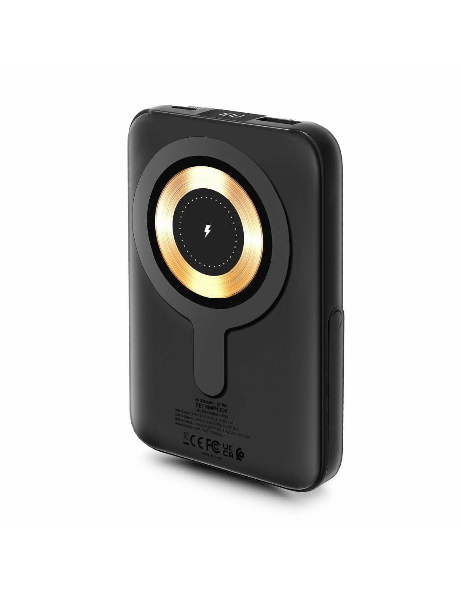 URBAN FACTORY Magnee Power - Wireless Magnetic Universal Powerbank Charcoal Blc