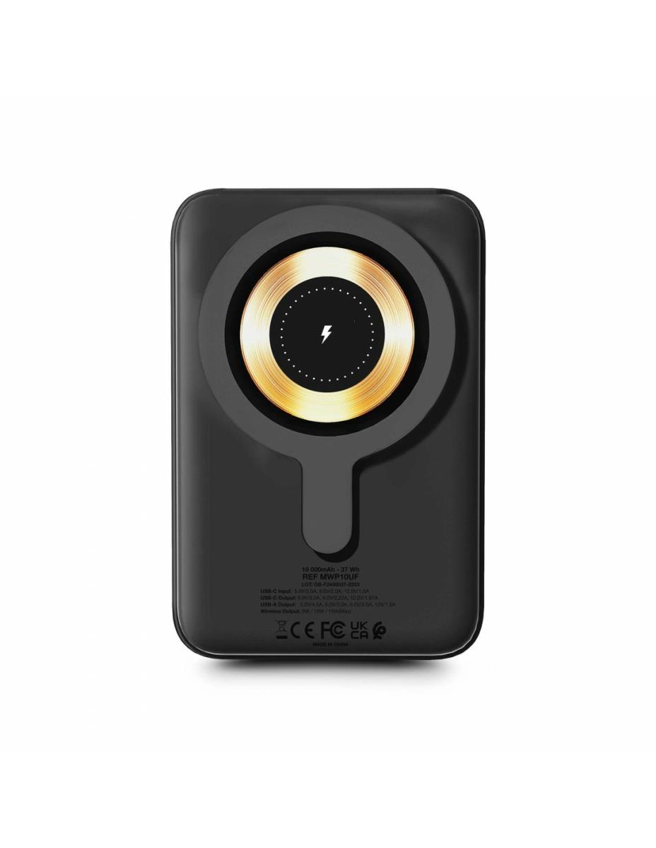 URBAN FACTORY Magnee Power - Wireless Magnetic Universal Powerbank Charcoal Blc