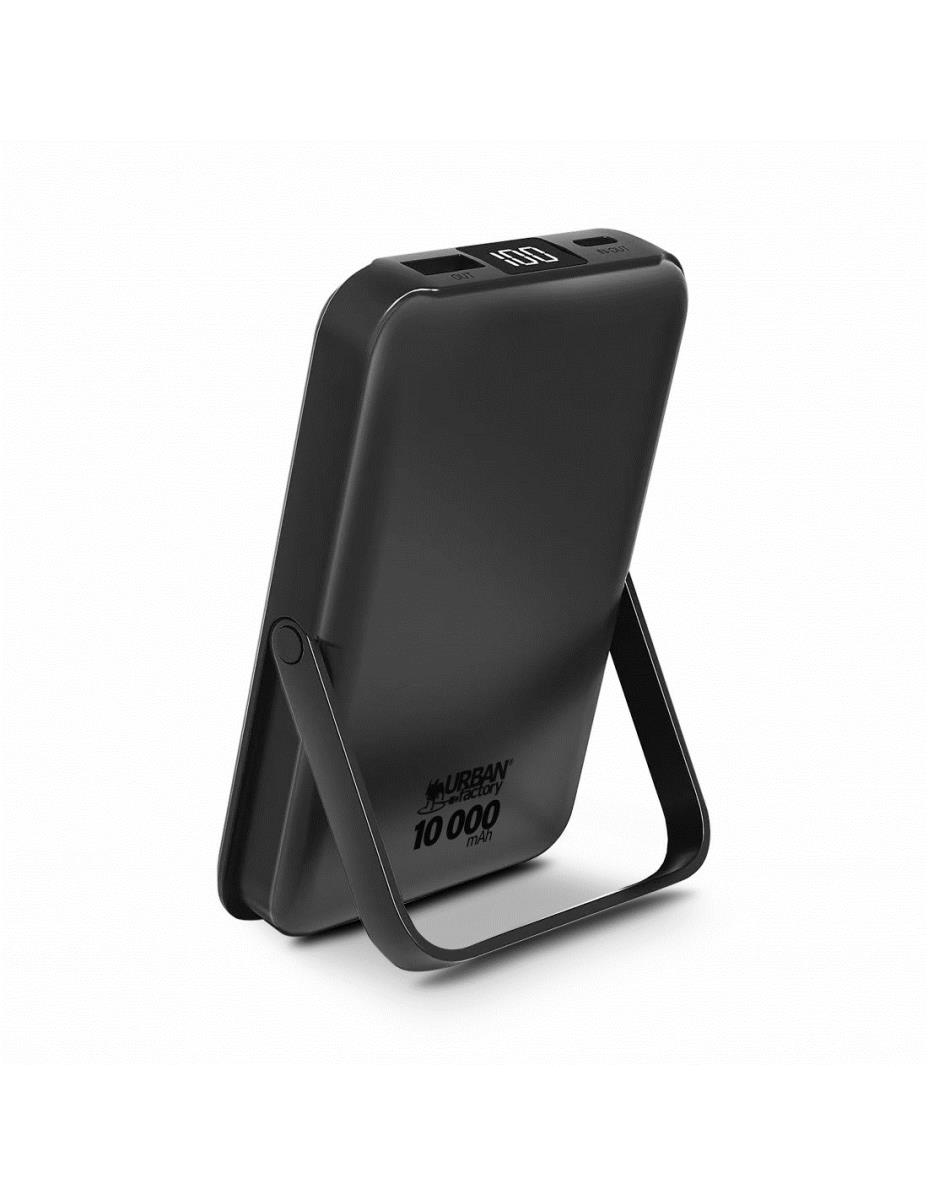 URBAN FACTORY Magnee Power - Wireless Magnetic Universal Powerbank Charcoal Blc