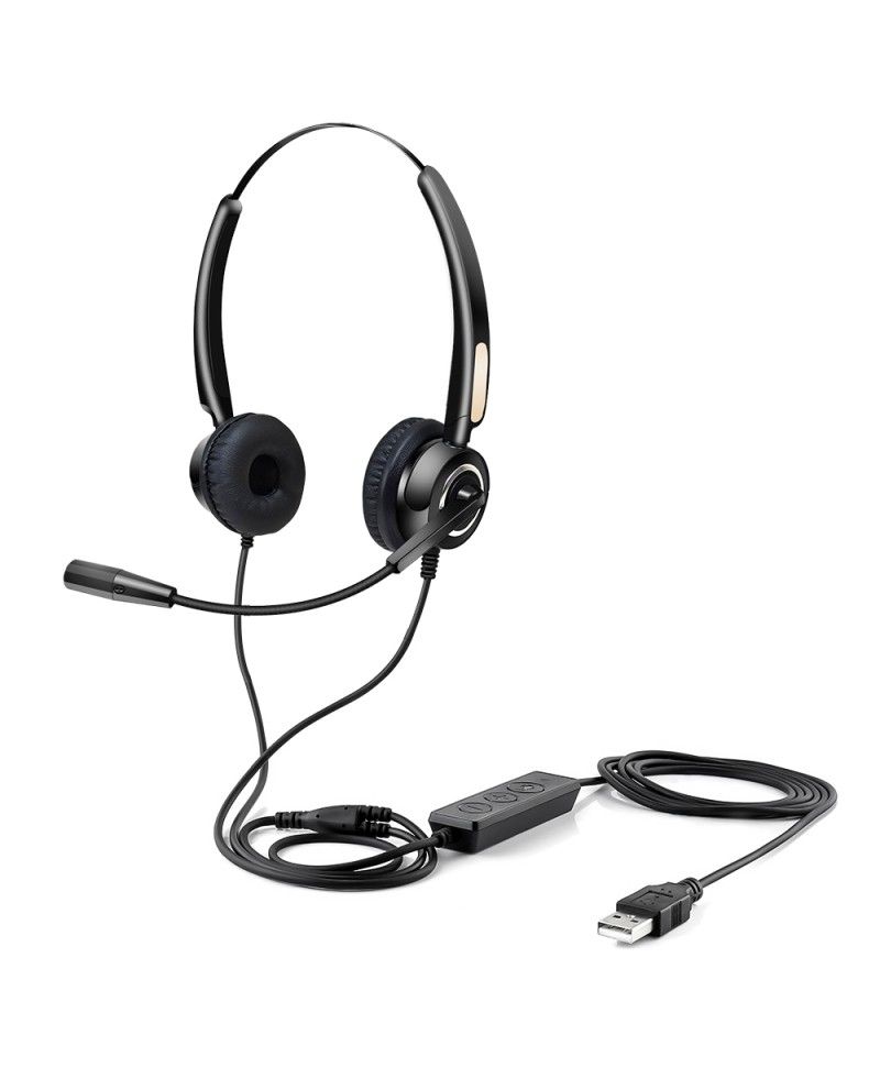 URBAN FACTORY Movee -  Headset - USB Conference With Remote Control