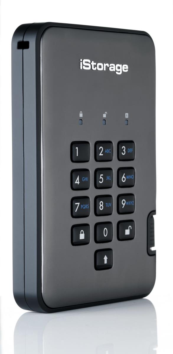 ISTORAGE diskAshur Pro2 256bit 4TB Classified  Graphite
