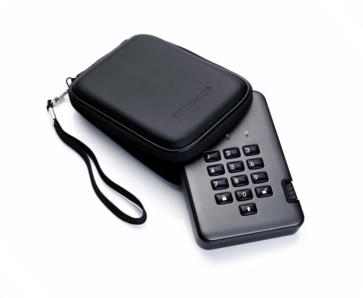 ISTORAGE diskAshur Pro2 256bit 4TB Classified  Graphite