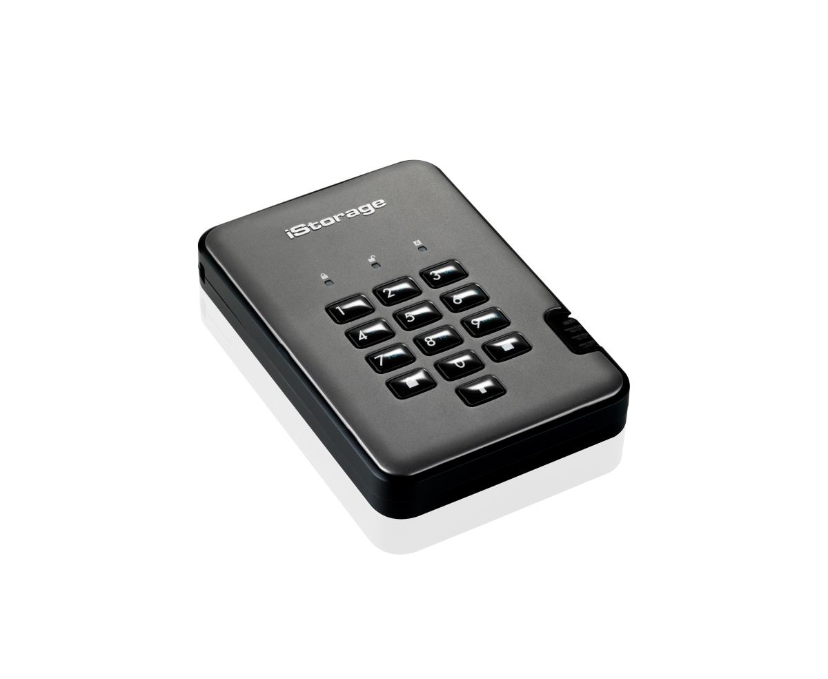 ISTORAGE diskAshur Pro2 256bit 4TB Classified  Graphite
