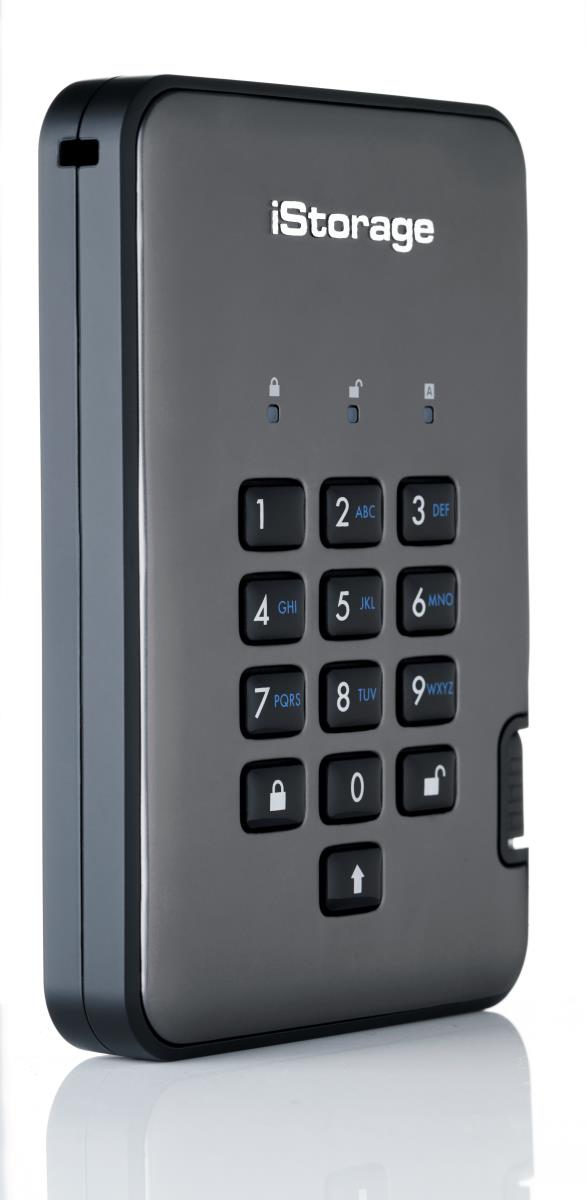 ISTORAGE diskAshur Pro2 256bit 4TB Classified  Graphite