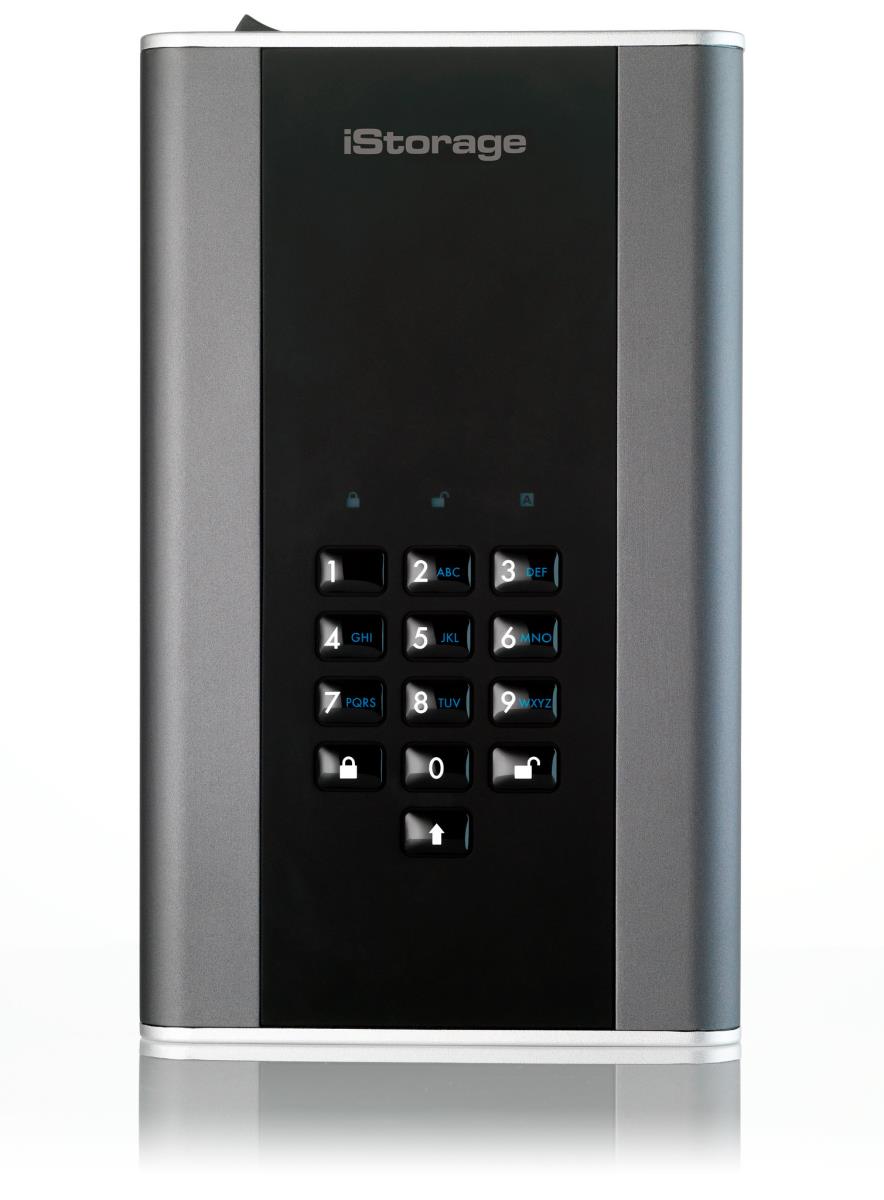 ISTORAGE diskAshur DT2 256-bit 12TB FIPS Certified