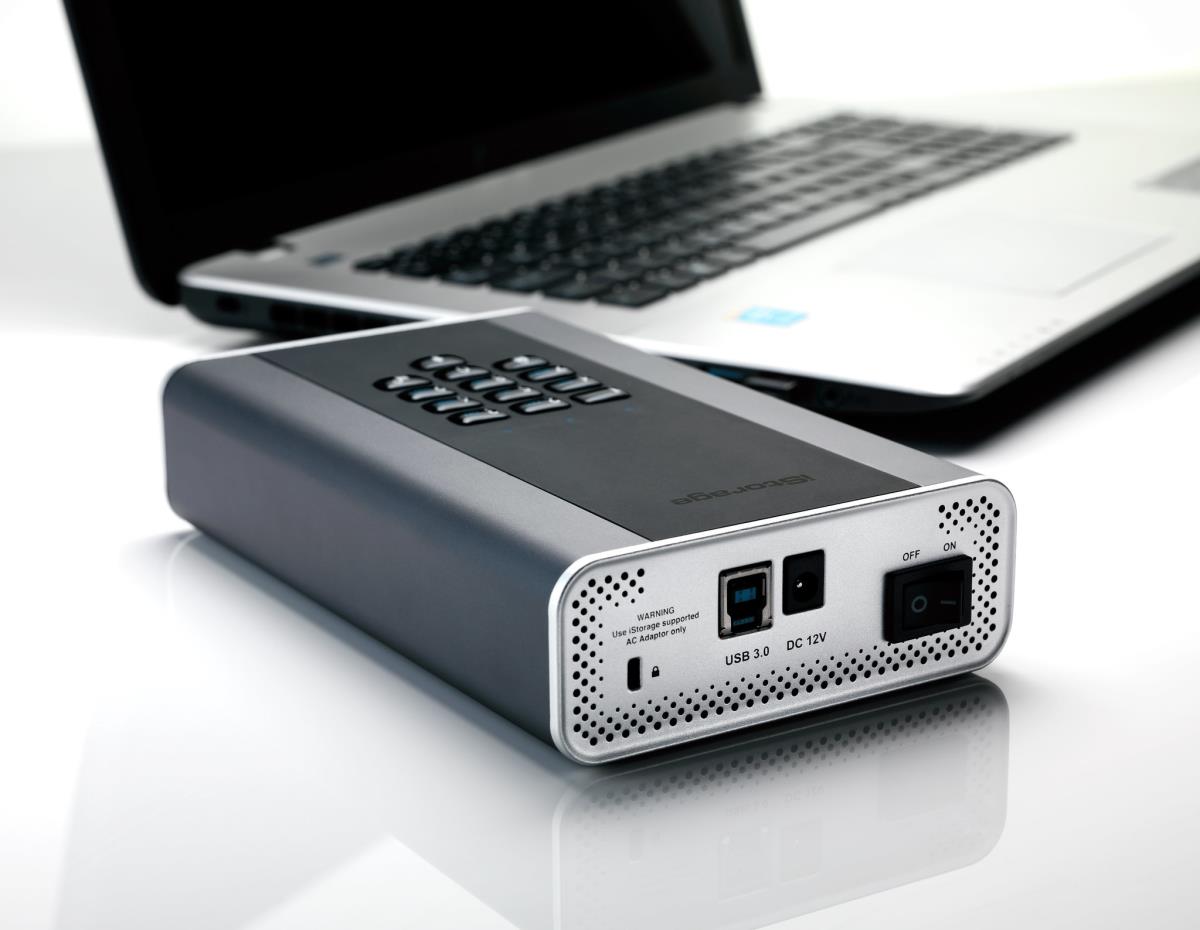 ISTORAGE diskAshur DT2 256-bit 12TB FIPS Certified