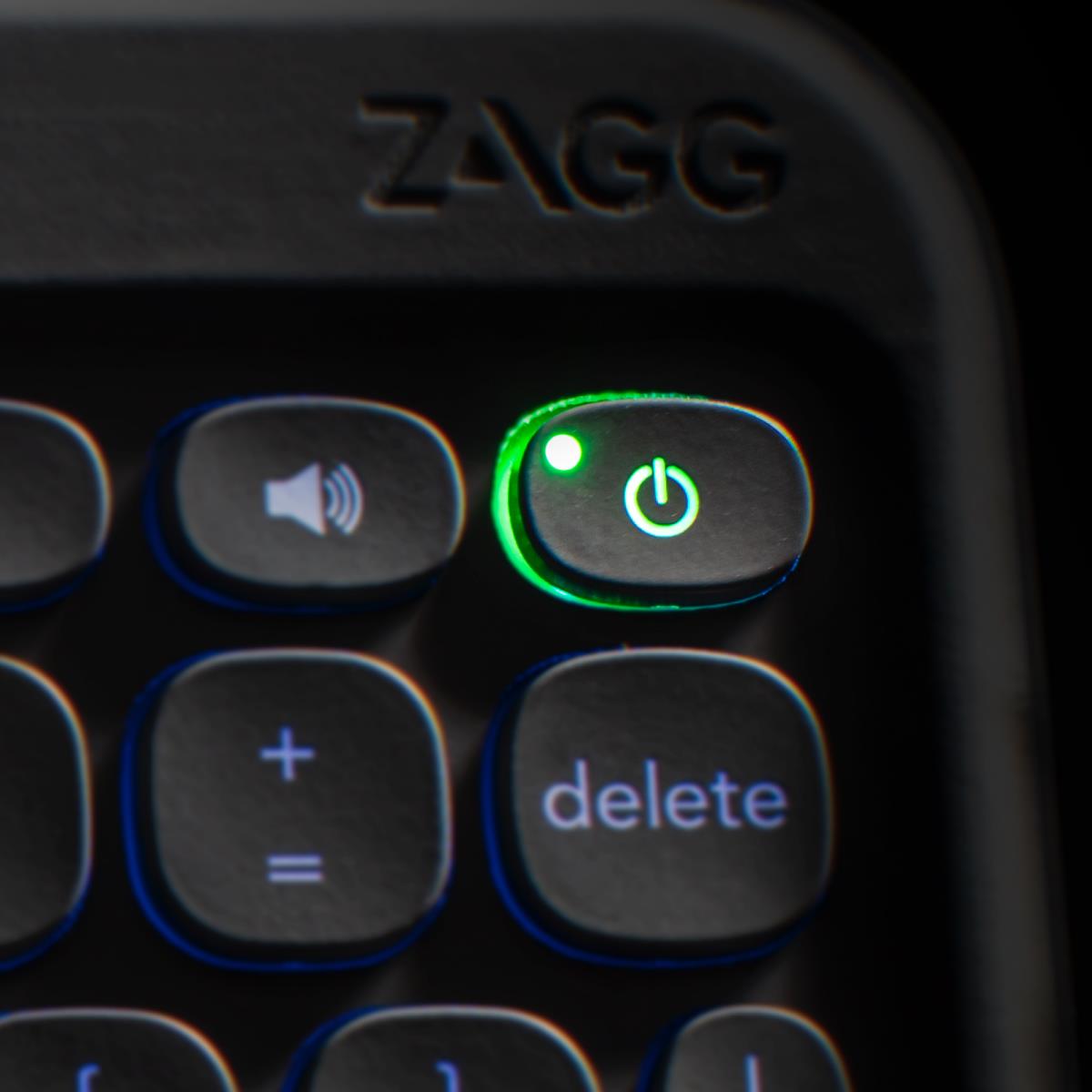 ZAGG Pro Keys Bluetooth Keyboard Case with TrackPad for Apple iPad 10.2in Serie Qwerty Black