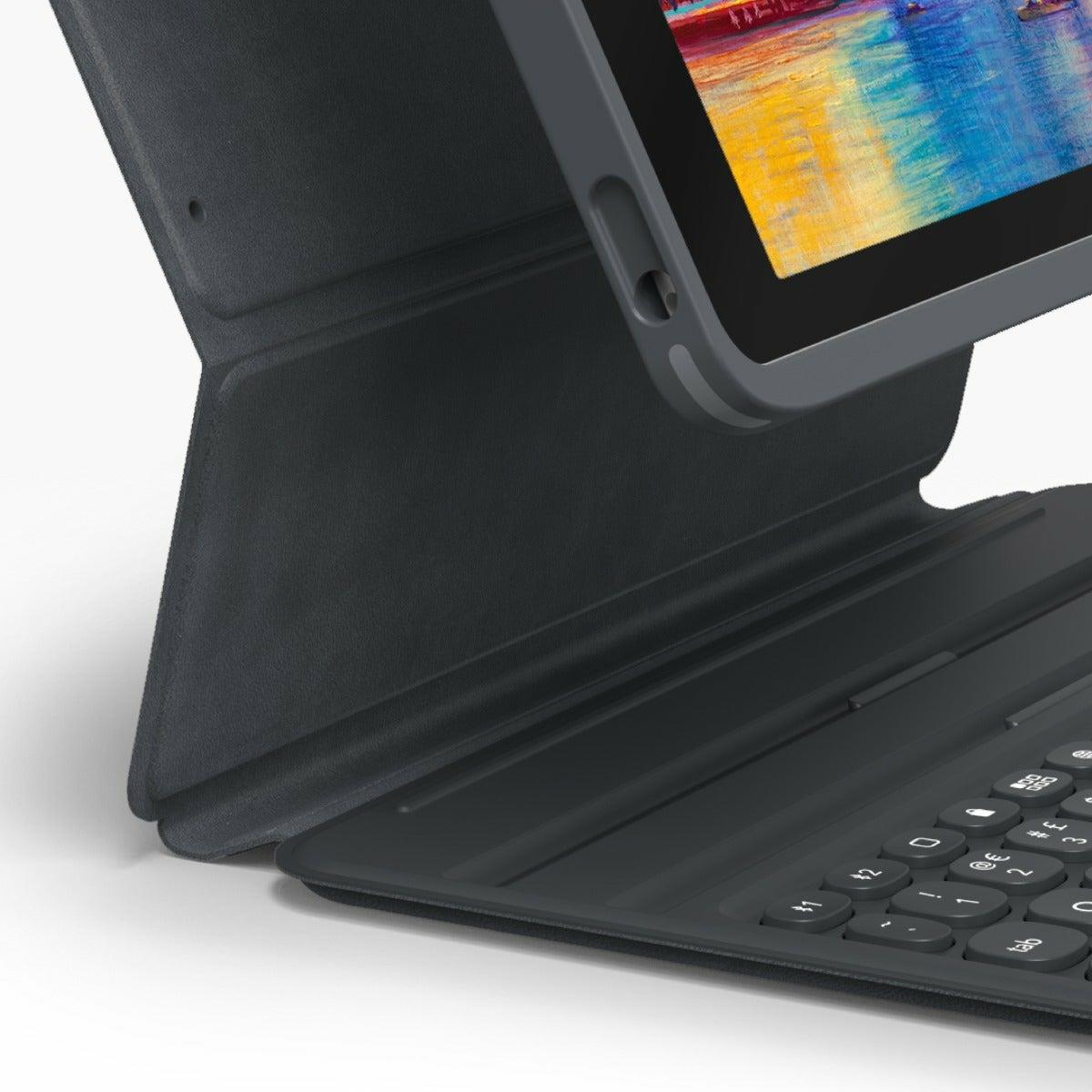 ZAGG Pro Keys Keyboard Bookcase iPad 10 (2022) 10.9 Inch - Black / Gray - Apple Qwerty Uk