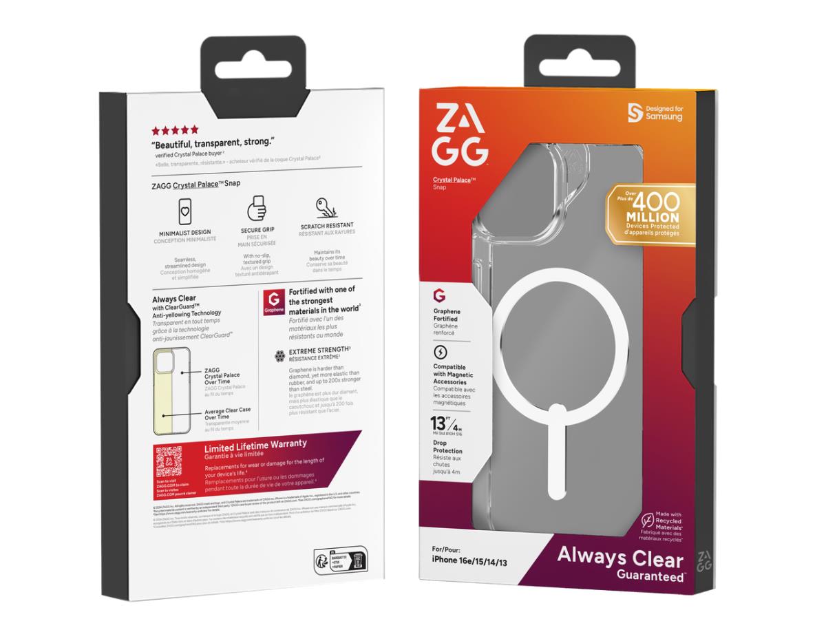 ZAGG Crystal Palace Snap Case Apple Arches/15/14/13/se 2025