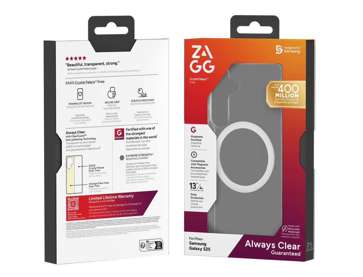 ZAGG Crystal Palace Snap Case Samsung Galaxy S25