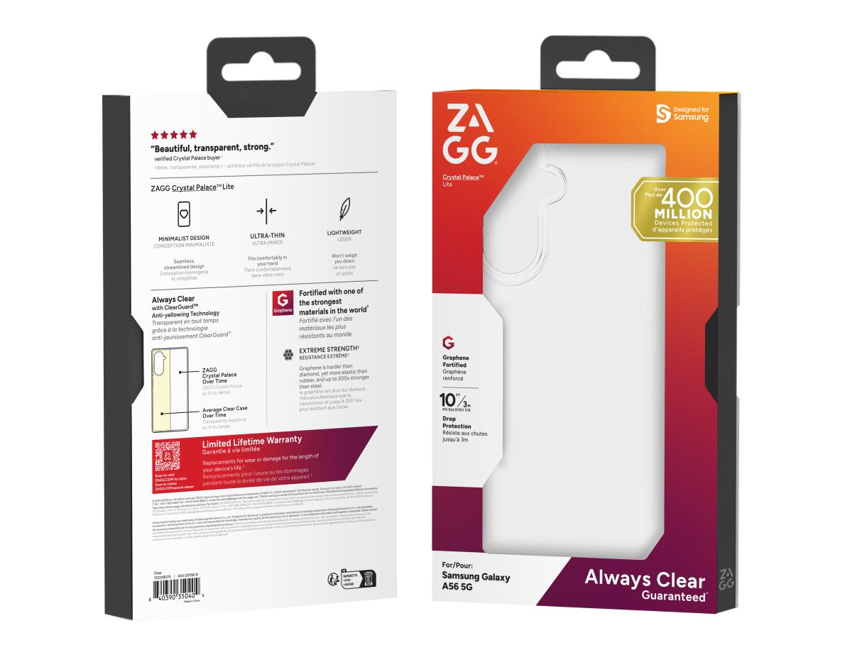 ZAGG Crystal Palace Lite Case Samsung Raccoon