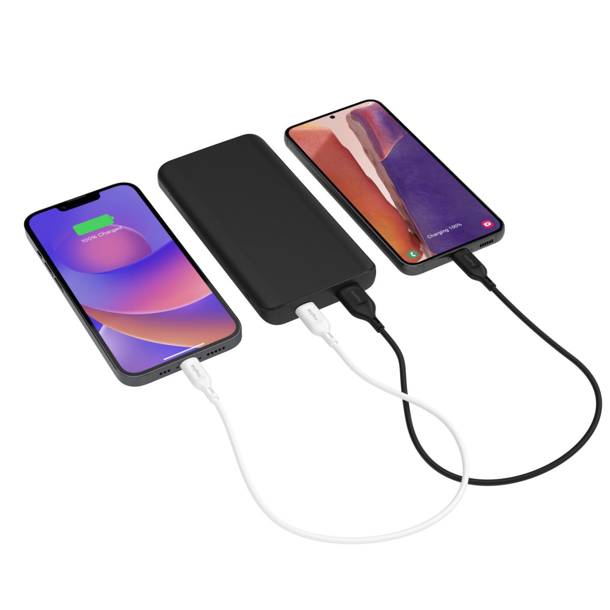 ZAGG Mophie Essentials - Power Bank - 10000 Mah - 2 Output Connectors (USB, 24 Pin USB-c)
