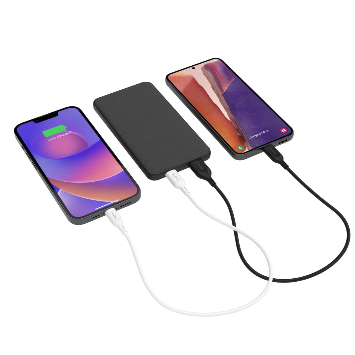 ZAGG Mophie Essentials - Power Bank - 5000 Mah - 2 Output Connectors (USB, 24 Pin USB-c)