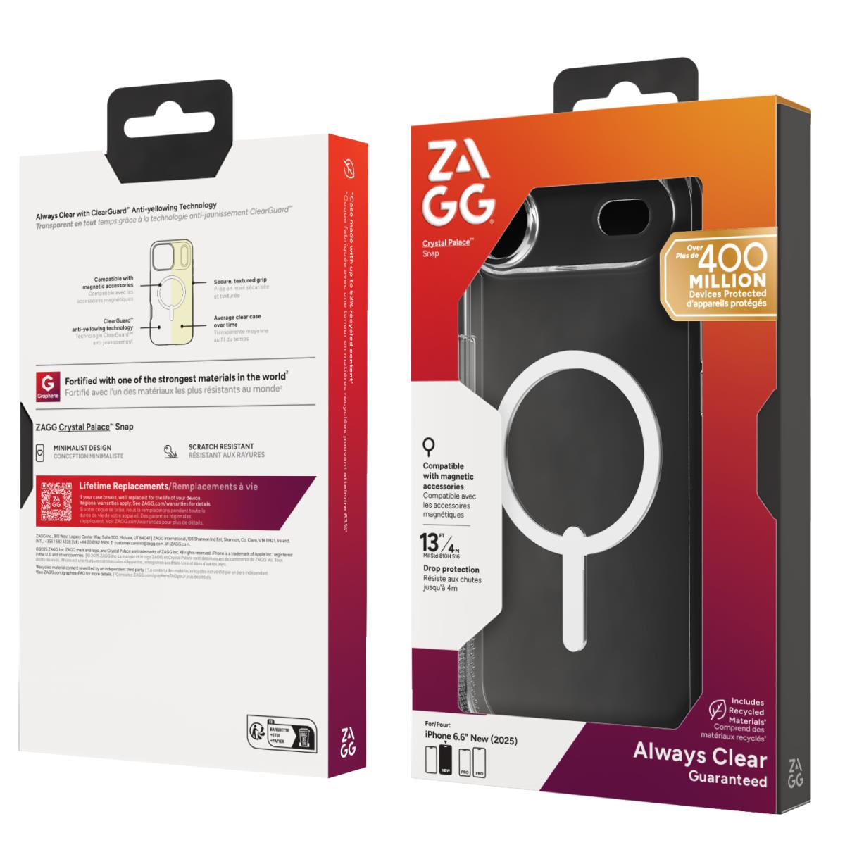 ZAGG Cases Crystal Palace Snap Apple Capitol
