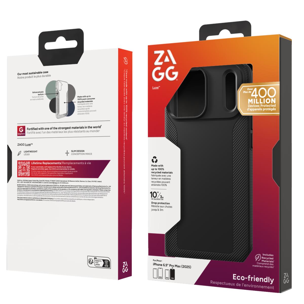 ZAGG Cases Luxe Apple Zion Black