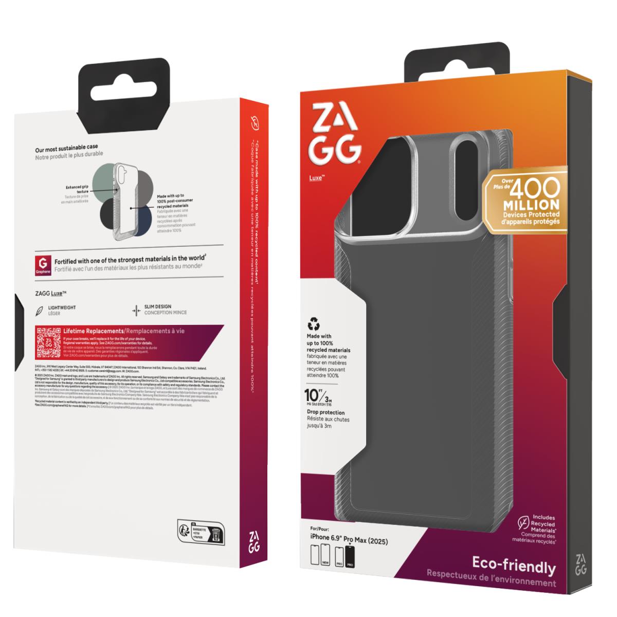 ZAGG Cases Luxe Apple Zion Clear Intl