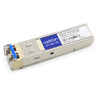 ADDON NETWORKS Meraki Ma-sfp-1gb-lx10 Compatible Taa Compliant 1000base-lx Sfp Transceiver (smf, 1310nm, 10km, Lc, Dom)