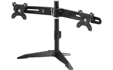 AMER NETWORKS Dual Monitor Stand Sup 75 Or 100mm Vesa