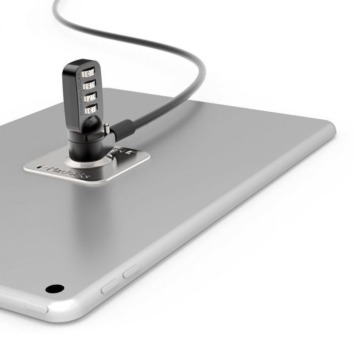 MACLOCKS Universal Tablet Secured with Combination Cable Lock