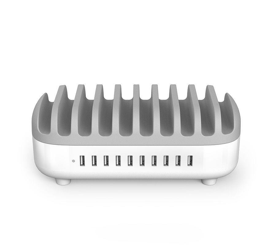MACLOCKS Compulocks 10 Ports USB Charging Dock Station With UK Plug - Charging Station - 120 Watt
