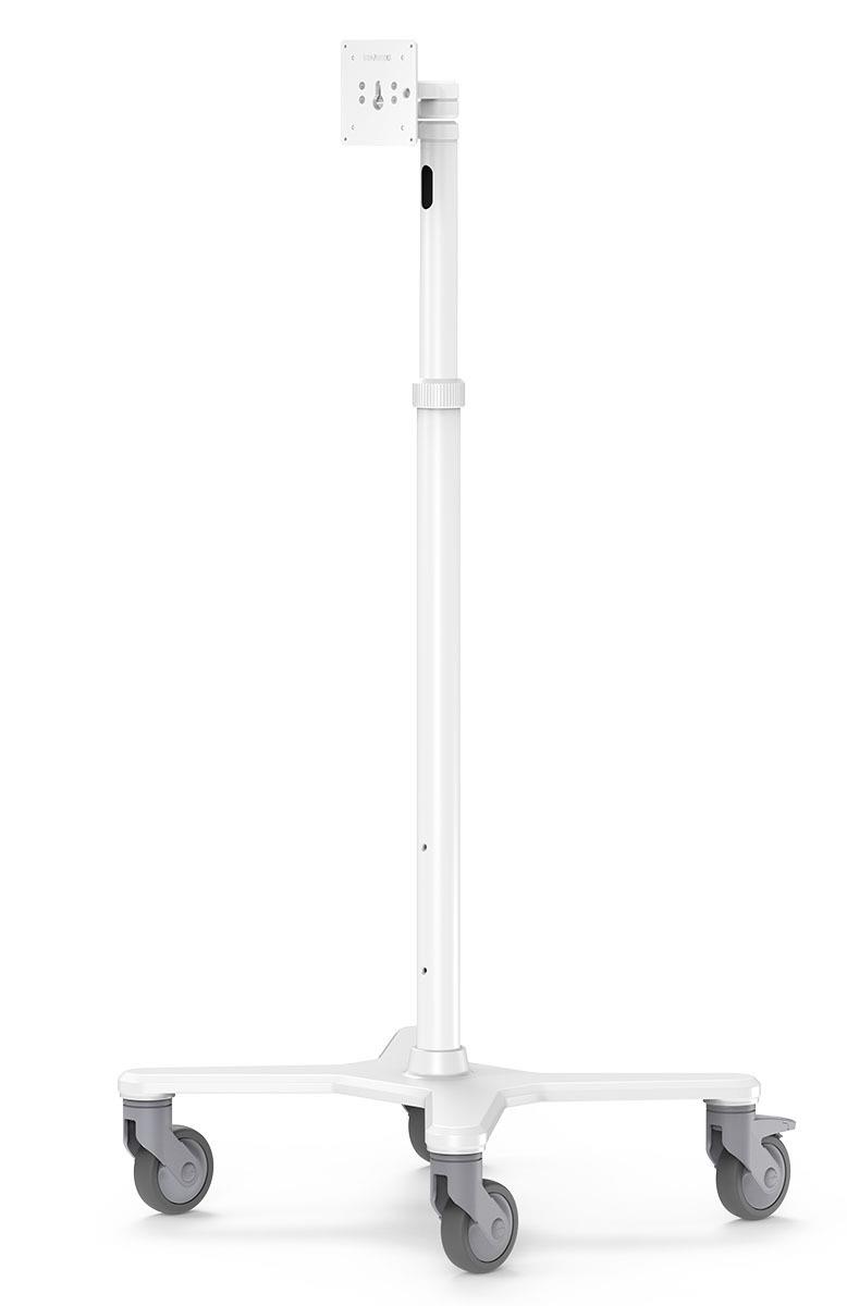 MACLOCKS Premium Medical Rolling Cart - White