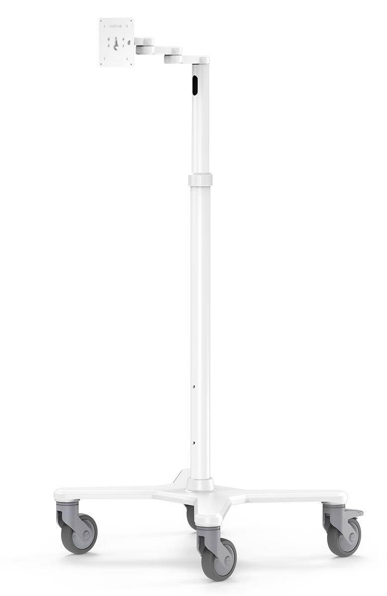 MACLOCKS Premium Medical Rolling Cart - White